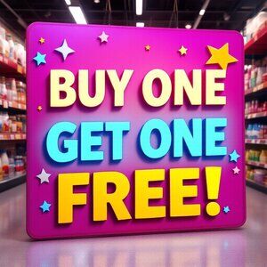 Buy 1 Get 1 Free All Hair Accessory Bags!